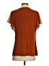 Calvin Klein Orange Short Sleeve Top Size S - photo 2
