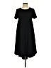 Unbranded Solid Black Casual Dress Size S - photo 1