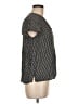 Old Navy Black Short Sleeve Blouse Size M - photo 4