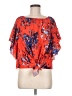 Unbranded Red Short Sleeve Blouse Size M - photo 1