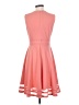Calvin Klein Solid Pink Cocktail Dress Size 4 - photo 2