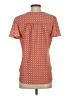 Max Studio 100% Polyester Orange Short Sleeve Blouse Size XS - photo 2