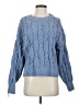 Unbranded 100% Polyester Blue Pullover Sweater Size S - photo 1
