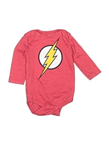 Justice League Long Sleeve Onesie (view 1)