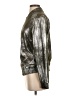 Zara Metallic Gold Silver Jacket Size S - photo 5