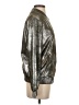 Zara Metallic Gold Silver Jacket Size S - photo 4