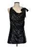 Jennifer Lopez 100% Polyester Black Cocktail Dress Size S - photo 1