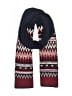 Old Navy 100% Acrylic Burgundy Blue Scarf One size - photo 1