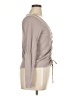 Adore Me Gray Long Sleeve Blouse Size XL - photo 4