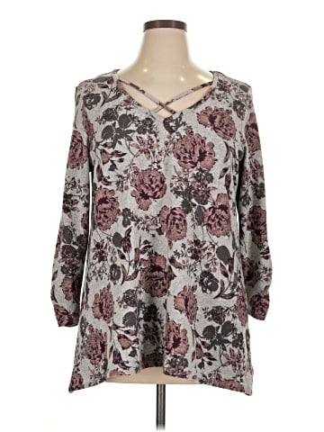 Signature Studio 3/4 Sleeve T-Shirt (view 1)