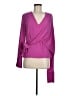 Atlein Collective 100% Polyester Purple Long Sleeve Blouse Size 8 - photo 1