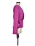 Atlein Collective 100% Polyester Purple Long Sleeve Blouse Size 8 - photo 4