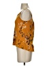 Eyeshadow Orange Sleeveless Blouse Size S - photo 5