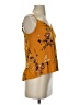 Eyeshadow Orange Sleeveless Blouse Size S - photo 4