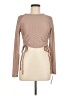 Assorted Brands Tan Brown Long Sleeve Top Size M - photo 1