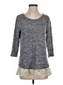 Misia Gray Blue Pullover Sweater Size S - photo 1
