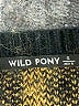 Wild Pony 100% Acrylic Stripes Gold Pullover Sweater Size S - photo 7