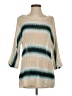 J.Jill Stripes Ivory Pullover Sweater Size S - photo 1
