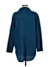 Focus 100% Cotton Blue 3/4 Sleeve Button-Down Shirt Size M - photo 2