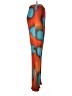 Arthur Print Orange Casual Pants Size 6 - photo 4