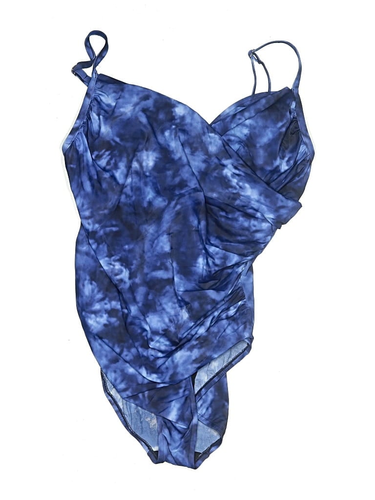 Pre-owned Aqua Green Swimsuit Cover Up In Blue