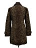 Nanette Lepore Animal Print Brown Coat Size 8 - photo 2