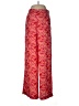 ASHLEY PARK x RTR 100% Polyester Print Red Casual Pants Size 6 - photo 1