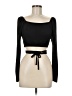 Louna Black Long Sleeve Top Size M - photo 1
