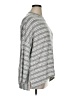 Cha Cha Vente Stripes Silver Pullover Sweater Size XL - photo 4