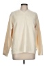 New York & Company 100% Polyester Solid Ivory Pullover Sweater Size L - photo 1