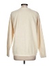 New York & Company 100% Polyester Solid Ivory Pullover Sweater Size L - photo 2