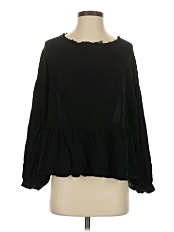 Olivaceous Long Sleeve Blouse (view 1)