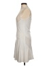 Commense Solid Ivory Cocktail Dress Size M (tall) - photo 5