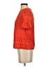 Trina Turk Orange Short Sleeve Top Size XS - photo 5