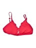 Vanilla Beach Hearts Red Pink Swimsuit Top Size Lg (34DD) - photo 1