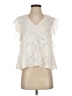 Waverly Grey 100% Polyester Ivory Sleeveless Blouse Size XS - photo 1