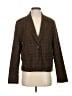 Croft & Barrow Plaid Brown Blazer Size S - photo 1