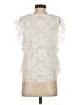 Waverly Grey 100% Polyester Ivory Sleeveless Blouse Size XS - photo 2