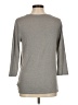 June & Hudson Gray 3/4 Sleeve Top Size M - photo 2
