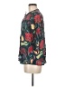 AP.NY Floral Teal 3/4 Sleeve Blouse Size M - photo 5