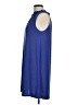 Halogen Solid Blue Casual Dress Size M (petite) - photo 5