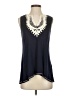 Max Studio 100% Rayon Blue Sleeveless Top Size S - photo 1