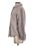 Athleta Solid Gray Long Sleeve Button-Down Shirt Size XXS - photo 5
