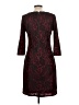 JM Studio 100% Polyester Burgundy Cocktail Dress Size 10 - photo 2