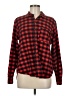 Universal Thread 100% Cotton Plaid Red Cardigan Size M - photo 1