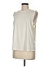 Fabletics Ivory Sleeveless T-Shirt Size M - photo 1