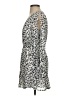 Great Jones 100% Polyester Animal Print Silver Cocktail Dress Size XS - photo 5