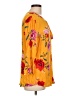 Old Navy 100% Rayon Yellow 3/4 Sleeve Blouse Size L - photo 4