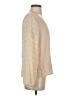 Shein Ivory Long Sleeve Blouse Size 4 - photo 4