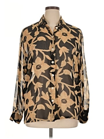 Jaeger Long Sleeve Blouse (view 1)